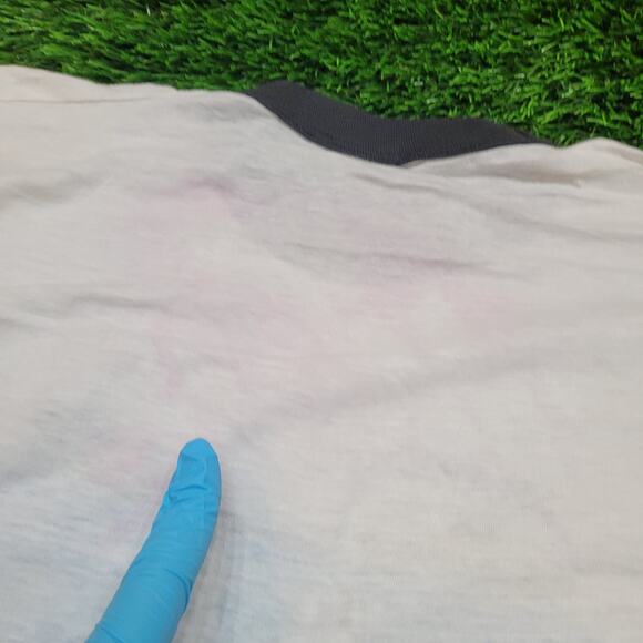 Vintage 1987 San Francisco Share 68 Ringer T-Shirt Mens Medium Tech-Conference - Picture 7 of 11